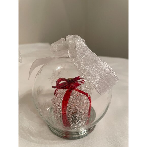 Set of Vintage Sorrelle Glass Ornaments w/Gift Boxes - Picture 4 of 10